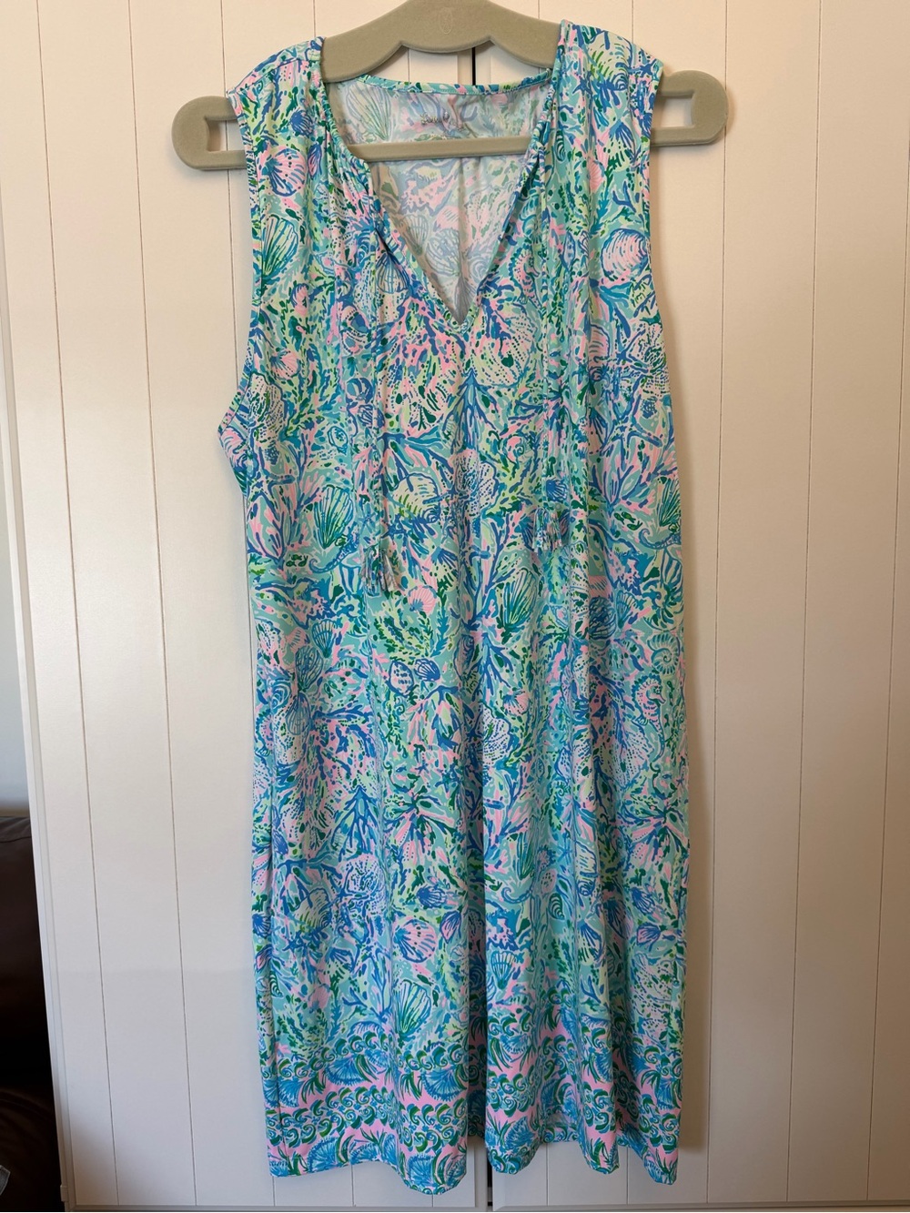 Lilly Pulitzer Johana Swim Coverup Dress in the "Soleil It On Me" XL NWOT